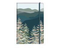 La Vie en Vosges, Carnet rembordé rigide A6 10,5x14,8 cm, 96 pages, uni, fermeture élastique, ass.