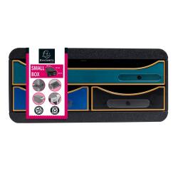 Module de classement Small Box 3 tiroirs Neo Deco - Couleurs assorties