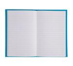 Carnet Iderama 170x110, 192 pages lignées - bleu