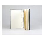 Goldline carnet spiralé 40F A5 140g portrait - Ivoire