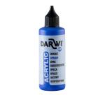 Darwi Flacon de 80 ml de Peinture Acrylique Universelle Opaque - Bleu outremer