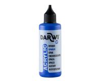 Darwi Flacon de 80 ml de Peinture Acrylique Universelle Opaque - Bleu outremer