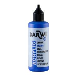 DARWI Acrylfarbe opak, Flasche 80ml, Ultramarinblau - Ultramarinblau|