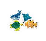 Rubans à tisser, Animaux marins - Bleu