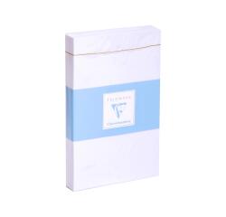 Paquet de 25 Enveloppes Blanches Doublées Triomphe 90x140mm - Auto-adhésives - 130g/m2 - Blanc