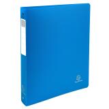 Classeur 4 anneaux plastifié Exacompta Opaque A4 maxi - Dos 3 cm bleu