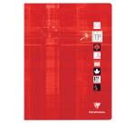 Cahier Travaux Pratiques piqué déficients visuels 24x32cm 64 pages grands carreaux noirs 2,5mm agrandis 10x10 + uni Couleur aléatoire - Assortis