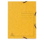 Exacompta Elasticated 3 Flap Folders Pre Printed - Assorted colours