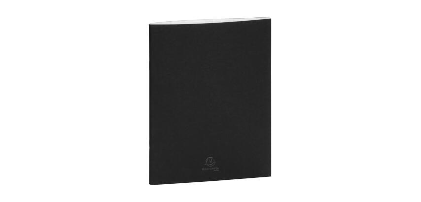 Nachfüllbares liniertes Notizbuch A5-Format - Schwarz