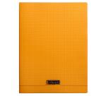 Heft 8000 POLYPRO 24x32 cm 96 Seiten kleine Karos 90 g - Orange