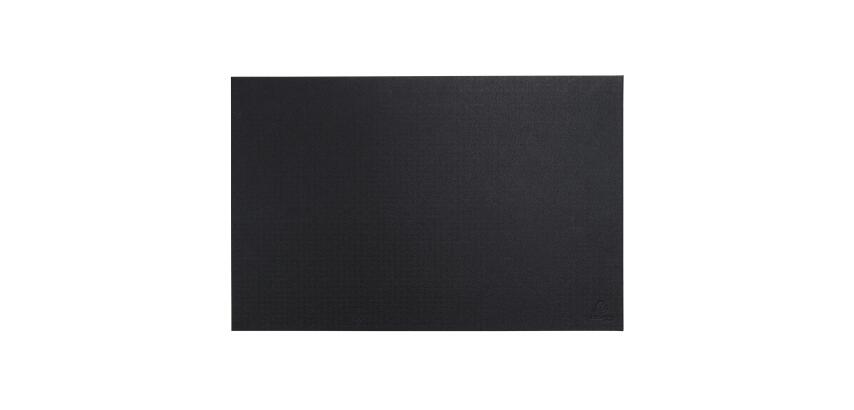 Sous-main en carton rigide OfficeByMe 57,5 x 37,5 cm - Noir