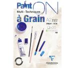 Paint'ON à grain bloc collé 20F A2 250g