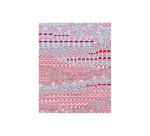 Pochette 3 Feuilles Identiques Ref 615* - Rouge