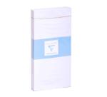 Paquet de 25 Enveloppes Blanches Doublées Triomphe DL- 110x220mm- Gommées - 130g/m2 - Blanc