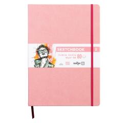DFY Sketchbook A4 80F 140g - Rose pâle