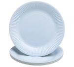Runde Pappteller, 20 Stück, Ø 23 cm, 100% plastikfrei