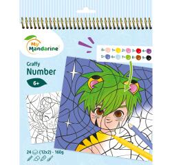 Graffy Pop Number, Manga - Bleu