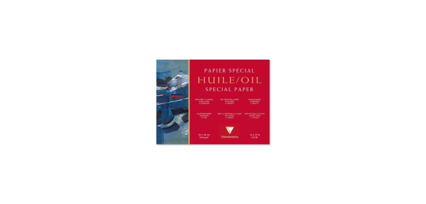 Clairefontaine Oil Painting Block - 36 x 48cm - 15 Sheets - 240gsm