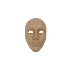 Masque face intégrale 11x17x24cm - Kraft