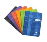 Clairefontaine Staple bound Indexed Book Lined A5 48 Sheets - Assortment