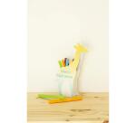 Giraffe pencil pot 15x5x23.5cm - Kraft