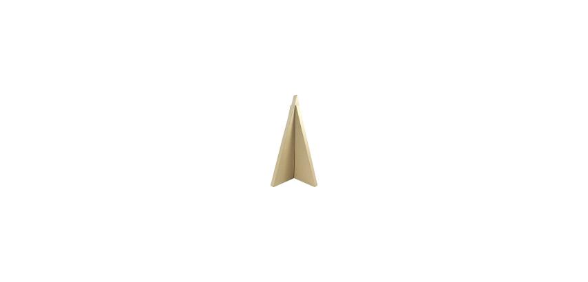 Sapin triangle 50,5cm - Kraft