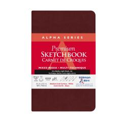 Alpha Series carnet souple 46F 8,9x14cm 150g - Blanc