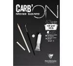 Clairefontaine CarbON A3 Glued Pad, 20 Sheets, 120g