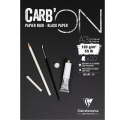 Carb'ON bloc collé 20F A3 120g