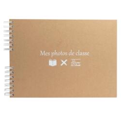 Álbum de fotografías MES PHOTOS DE CLASSE (FR) 32x22 cm - 150 fotos 50 páginas - Moreno