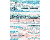 857 - Pochette 20 feuilles Décopatch - Bleu
