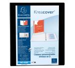Classeur PP personnalisable Kreacover - 4 anneaux en D 30mm - A4 maxi