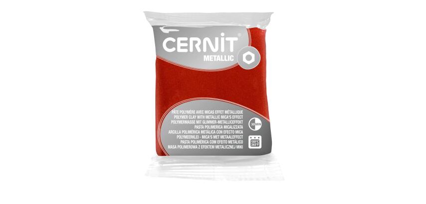 Cernit Metallic Polymer Clay - 56g - Copper