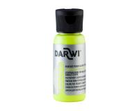 DARWI 50 ml Bottle of Fluorescent Textile Paint - Neon Yellow
