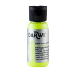DARWI Stoffmalfarbe, Flasche 50ml, Neongelb - Neongelb