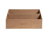 Trieur vertical / porte lettres 3 compartiments carton Eterneco