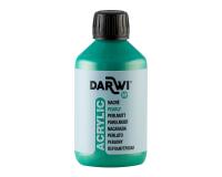 DARWI Perlmutt-Acrylfarbe, Flasche 250ml, Perlmuttgrün - Perlmuttgrün|