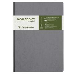 Age Bag hardcover A4 96 blad effen - grijs - Grijs