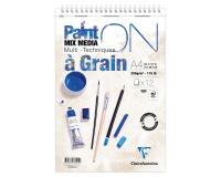 PaintON à Grain bloc spiralé 12F A4+ 250g