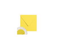 Paquet de 5 enveloppes Grain de Pollen 140x140mm 120g/m² - Melon d'eau