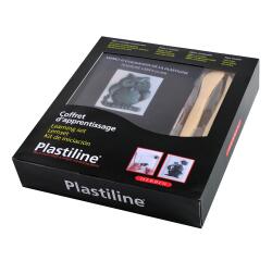 Coffret d'apprentissage à la Plastiline Français/Anglais - gris