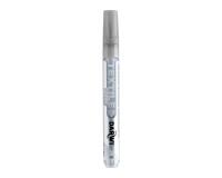DARWI Marqueur Peinture Textile Pailletée Pointe Conique Fine 2mm - Argent