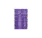 Répertoire libre reliure intégrale 11x17cm 96 pages petits carreaux Couleur aléatoire - Assortis