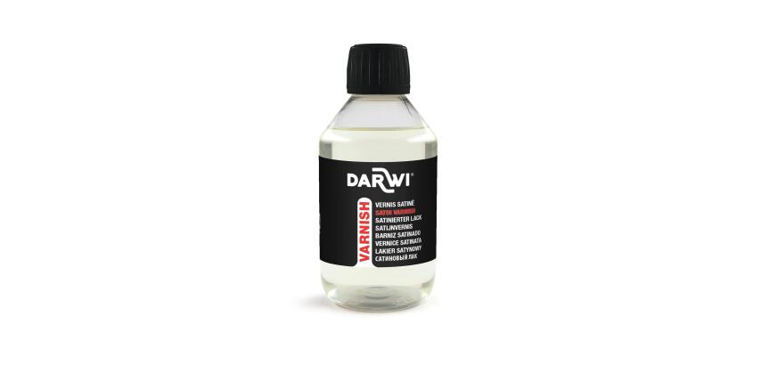 DARWI Flacon de 250 ml Vernis à Alcool finition Satinée