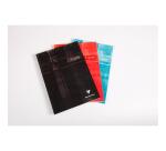 Bloc Pupitre agrafé en-tête A4 80 feuilles détachables ligné + marge Couleur aléatoire - Assortis