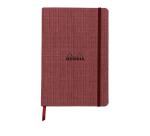 Rhodia collection ORANGE Botanique - carnet rembordé rigide A5 ligné, 192 pages - Amaranthe