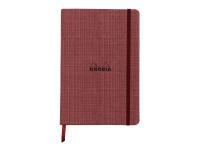 Rhodia collection ORANGE Botanique - carnet rembordé rigide A5 ligné, 192 pages - Amaranthe