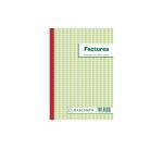 Doorschrijfpapier Facturen 21x14,8cm - 50 bladen triple - in folie per 5