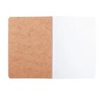 Set de 2 carnets piqués Age Bag A5 96 pages uni - Tabac