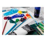 Feine Acrylfarbe, Acrylic Artist, Tube 120ml - Titanweiß